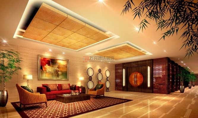 北京万兴通达办公装修项目-皇冠假日酒店装修案例效果图