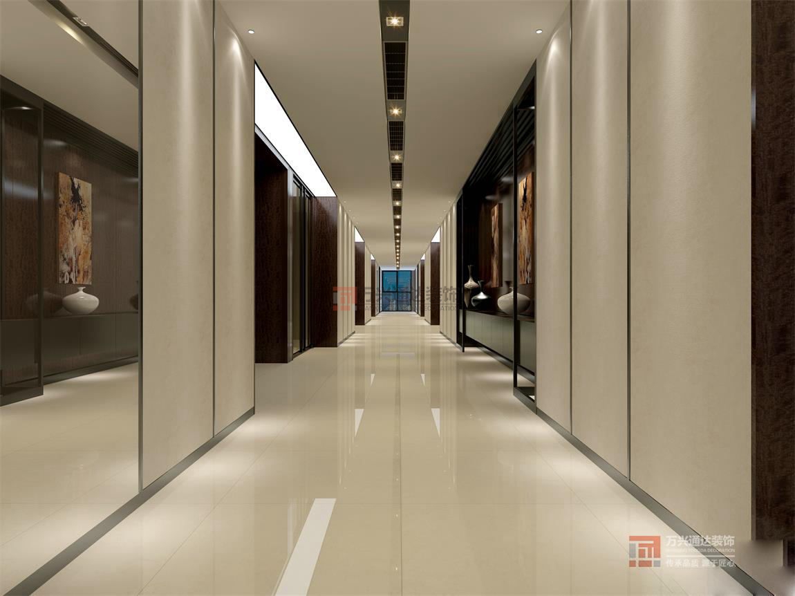 北京万兴通达办公装修项目-民发集团装修效果图