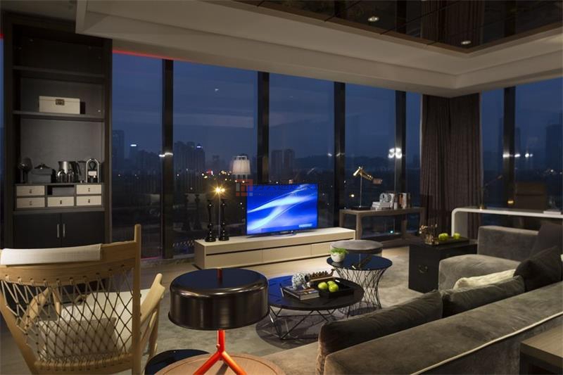 北京万兴通达办公装修项目-回品酒店装修案例效果图