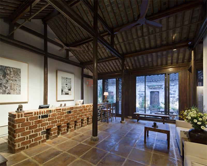 北京万兴通达办公装修项目-花迹酒店装修案例效果图