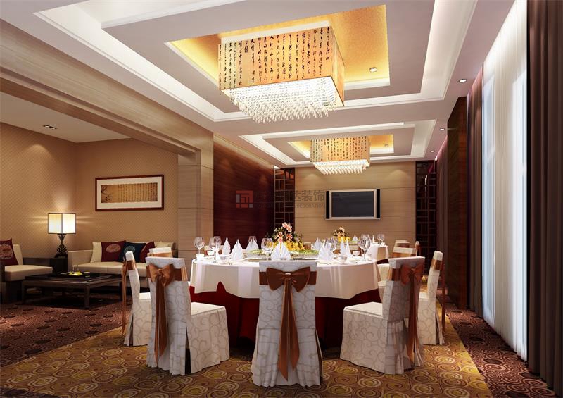 北京万兴通达办公装修项目-德馨温泉酒店装修案例效果图