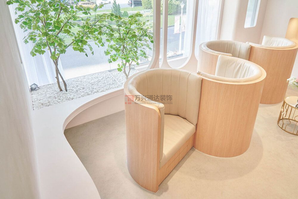 北京万兴通达办公装修项目-王君瑜医美诊所美容院装修效果图装修效果图