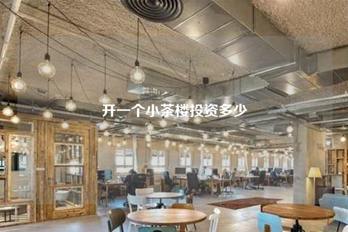开一个小茶楼投资多少