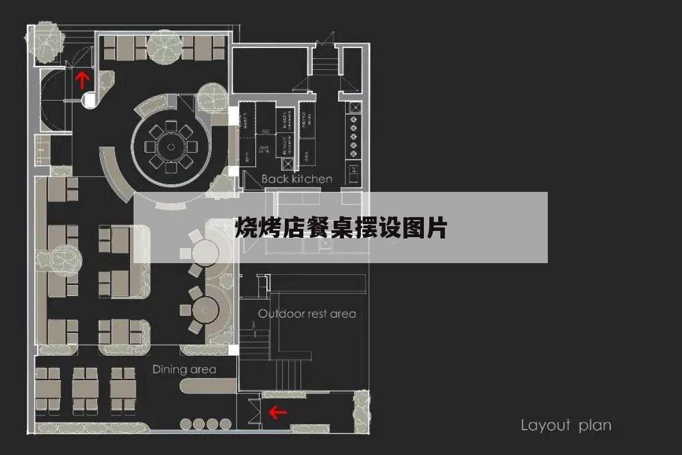 烧烤店餐桌摆设图片,烧烤店桌椅图片大全