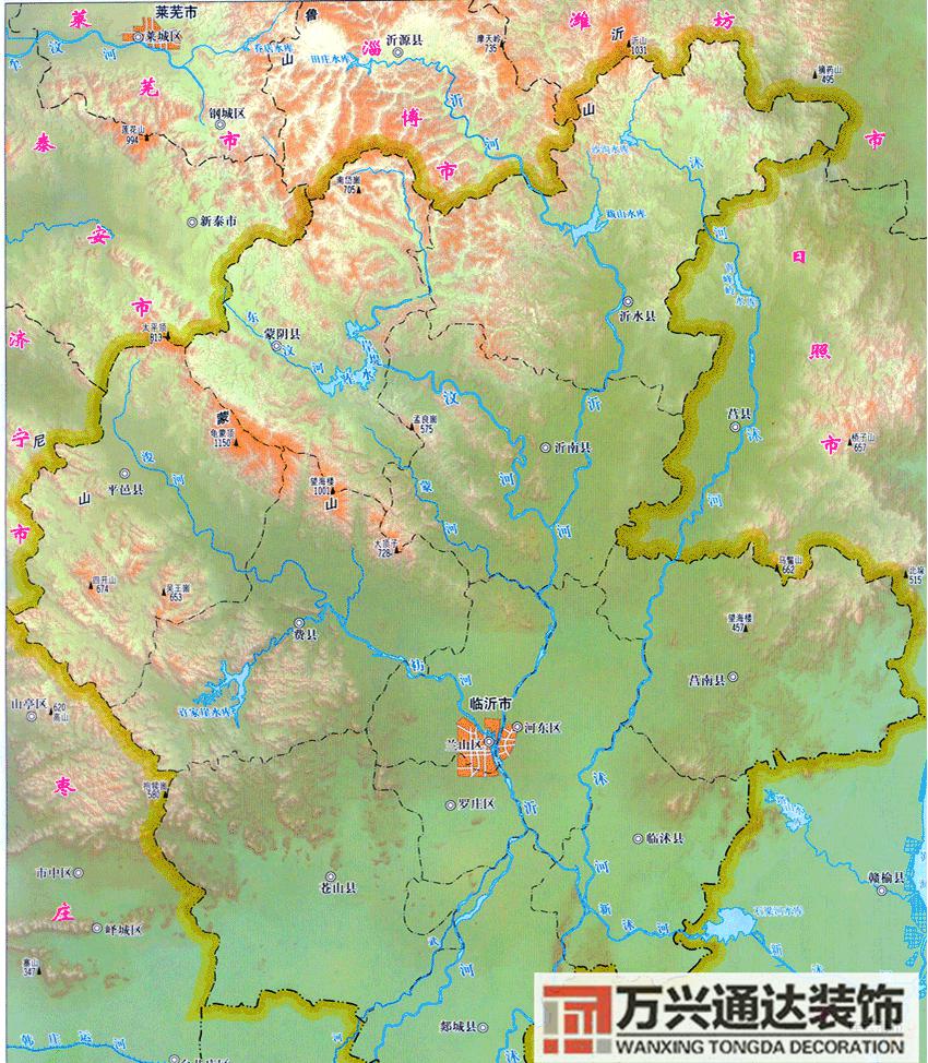蒙山风水蒙山大门口