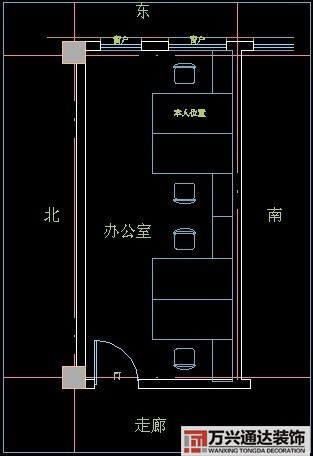 办公室顶装修黑色风水办公室过道吊顶效果图