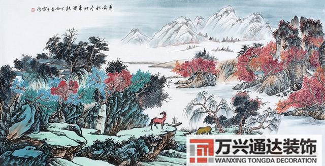 办公室装修风水摆件带水办公室风水转运摆件