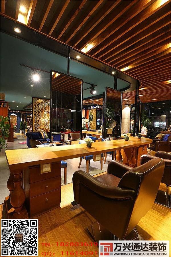 成都美容美发店装修成都美发店装修设计公司