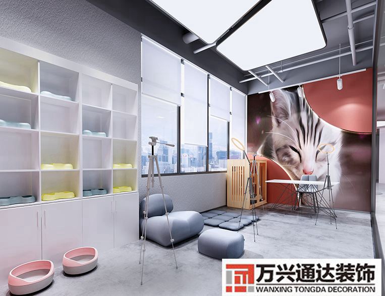 奉贤现代商业空间装修案例奉贤 装修