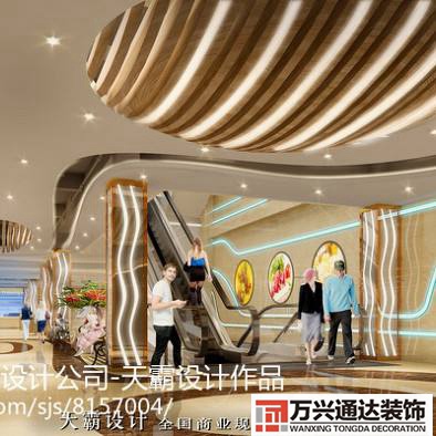 松江创意商业空间装修案例商铺室内设计