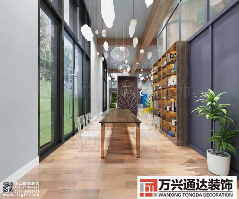 培训教育装修效果图教育培训装修设计效果图