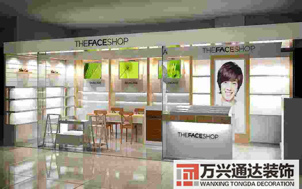 20平米化妆品店装修图40平米化妆品店铺装修设计图