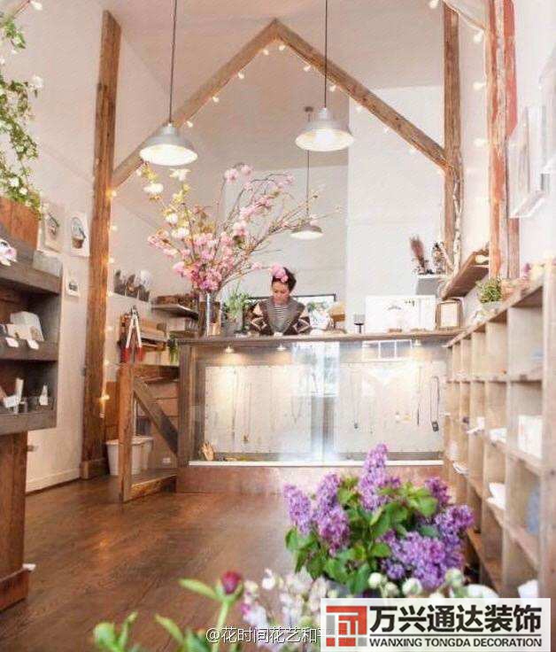 花店创意装修花店装修设计方案