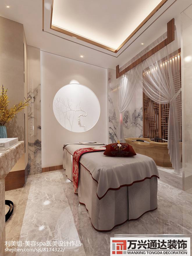 美容院装修风格效果图美容院装修风格图片简单清新